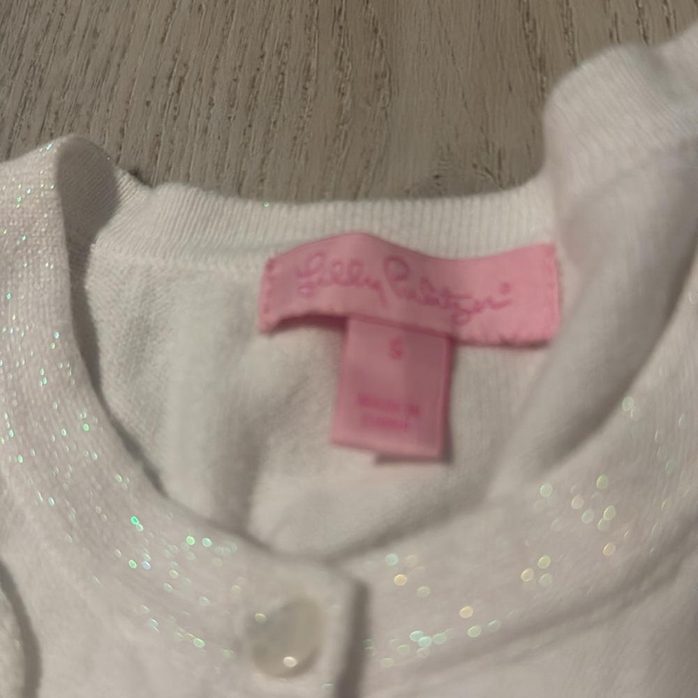 GUC Lilly Pulitzer girls sweater size S (6) - Picture 3 of 4